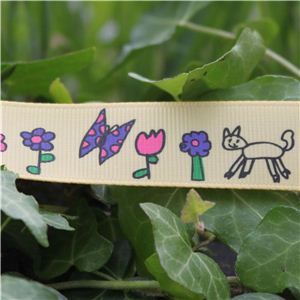 Animal Cuties - Cat in Flowers/Lemon